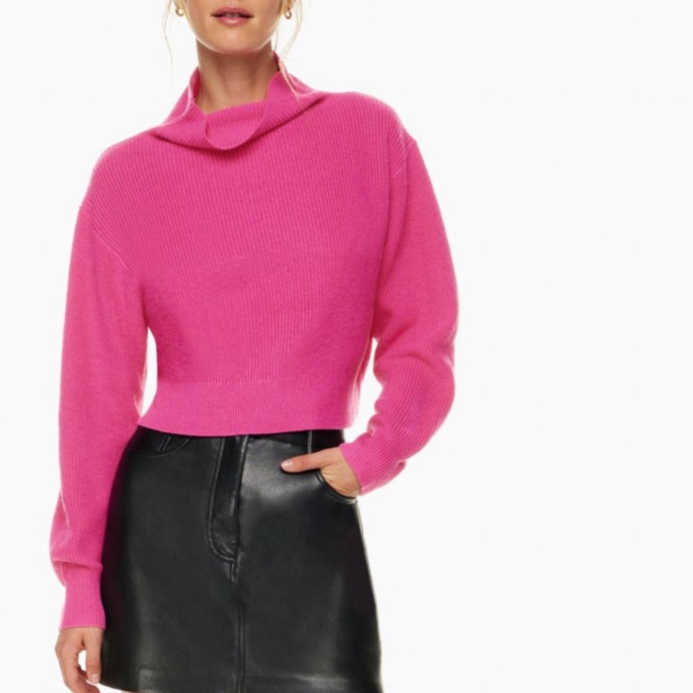 Wilfred Montpellier Waist Turtleneck wool blend sweater XL runs small